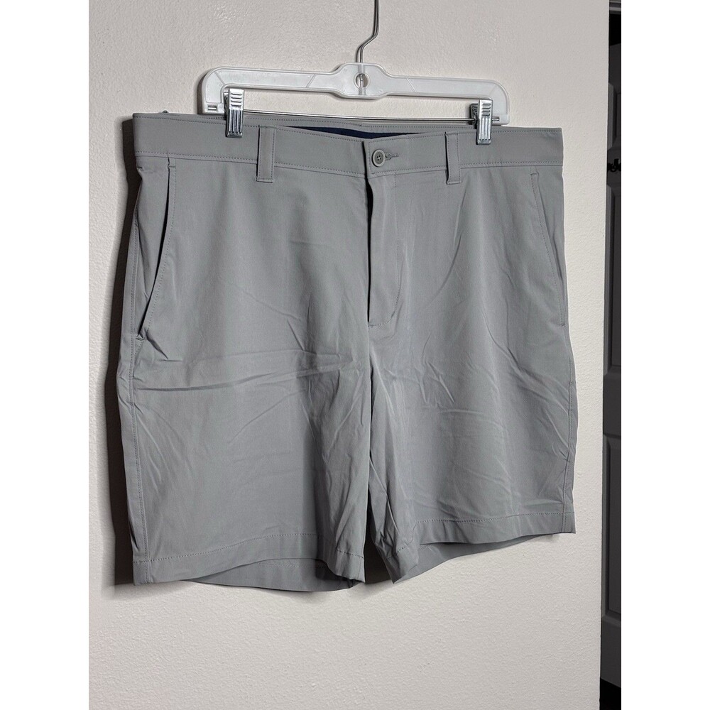 Southern Tide Men's Brrr-die 8" Performance Golf Shorts Gray Size 38
